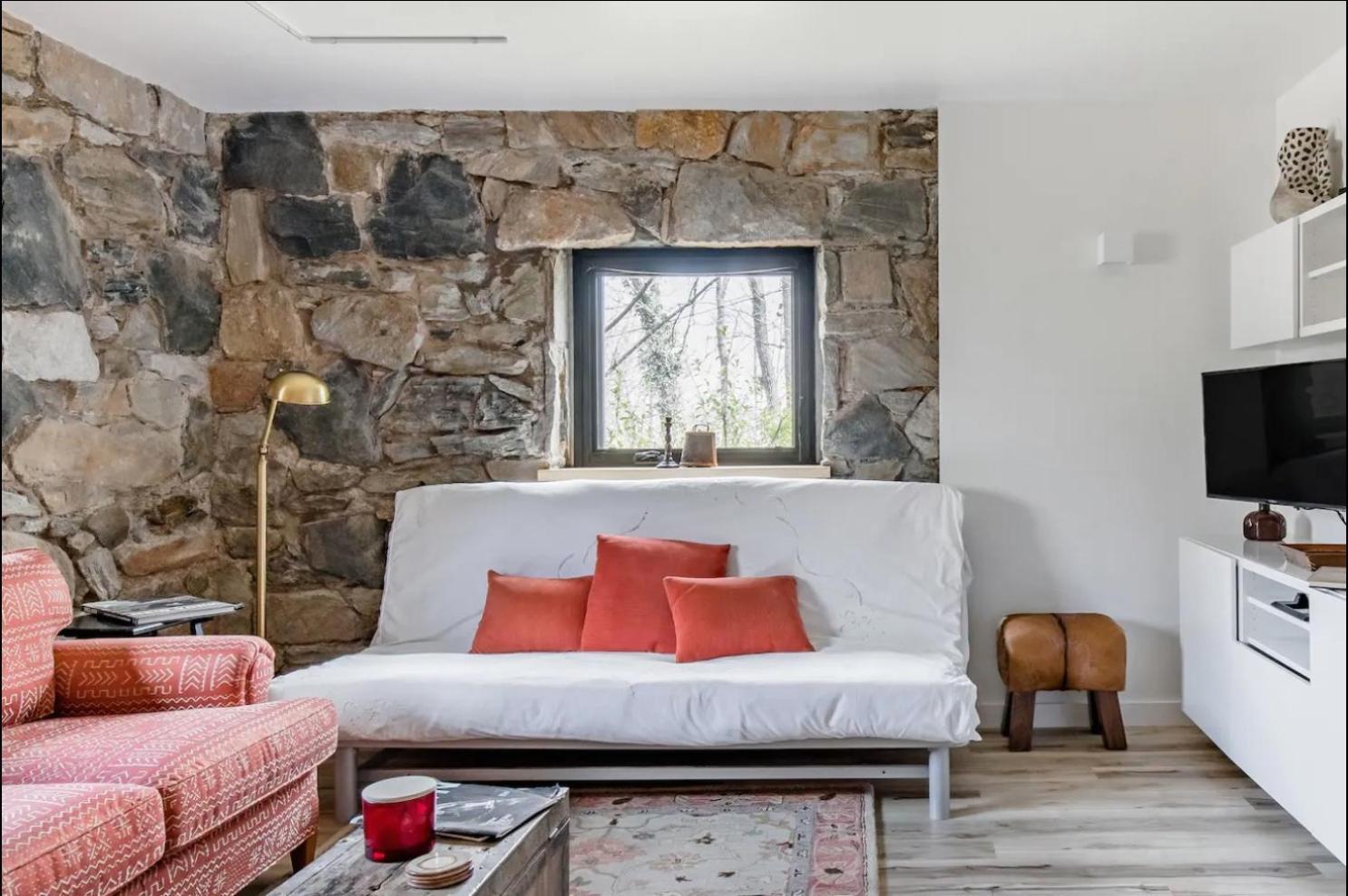 Studio Guest Suite In Forest Cottage Tryon Eksteriør billede
